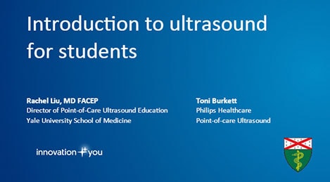 Introduction to Ultrasound - video (opens in a new window)