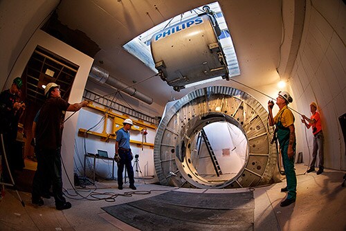 magnetic resonance linac installation LM