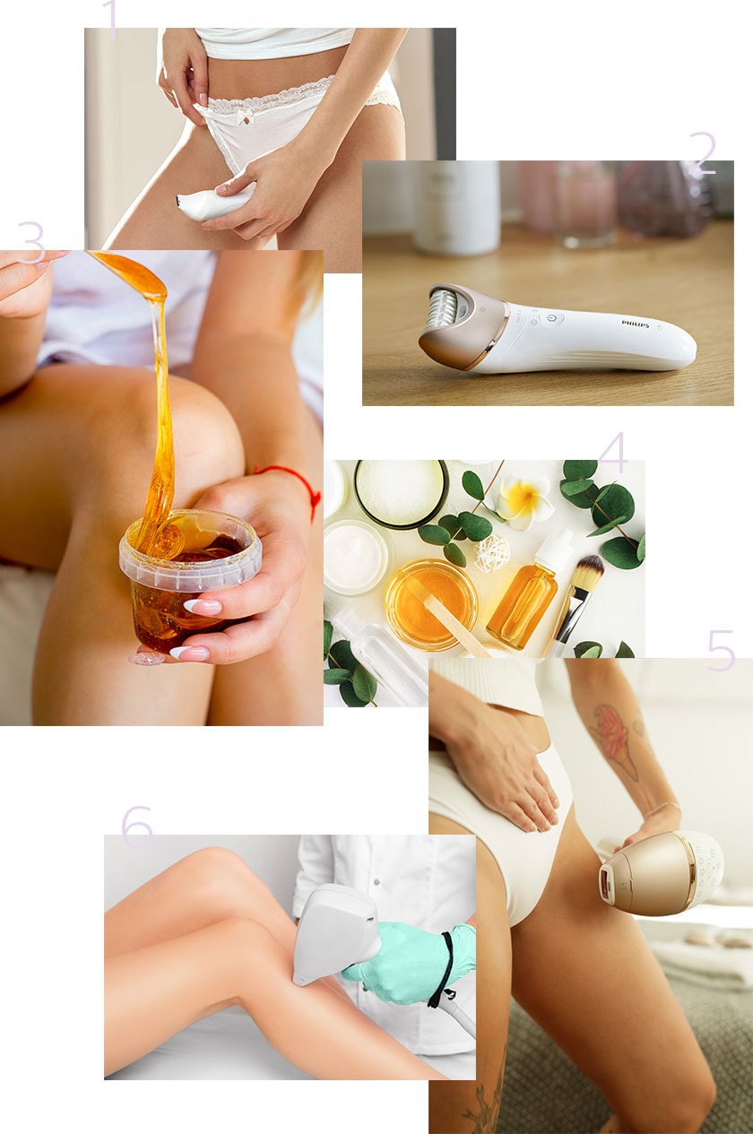 Best body hair removal methods