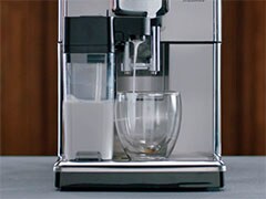 Philips Saeco espresso machine milk froth