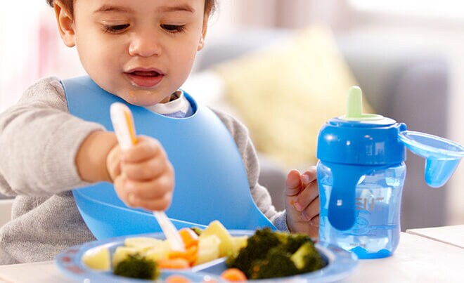 Chunkier food choices for your baby