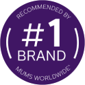 Number one brand recommended by Mums