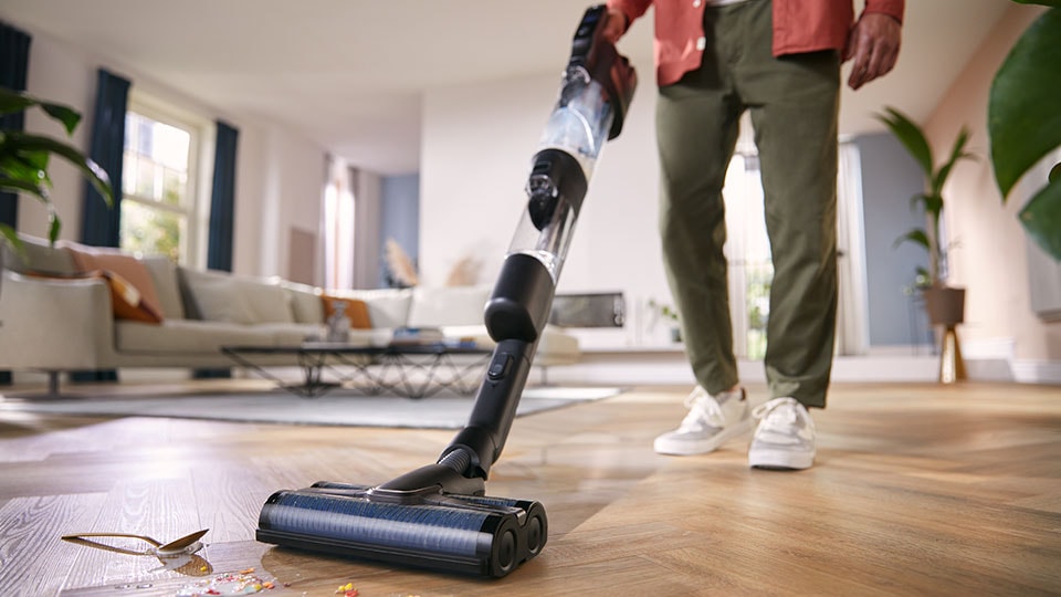 How to use vacuum and mop setup