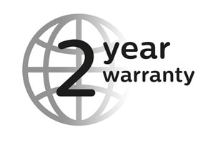 Product warranty 2 years warranty