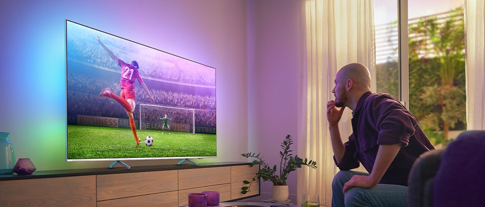 Philips Ambilight TV | Best TV for Football, Sports