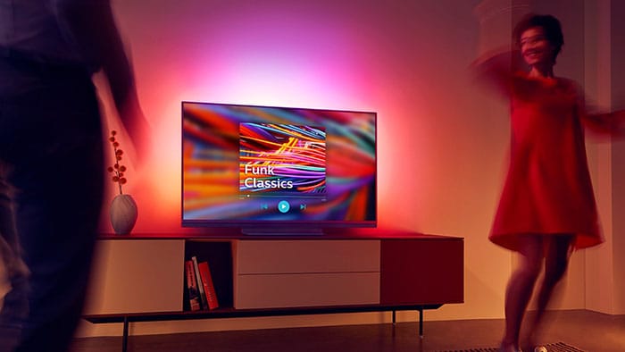 Телевизоры Philips с подсветкой Ambilight