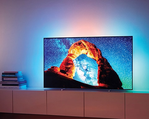 This is the Philips Ambilight - Coolblue - anything for a smile